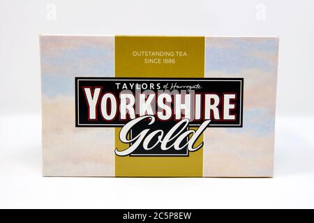 Yorkshire Gold Teebeutel Stockfoto