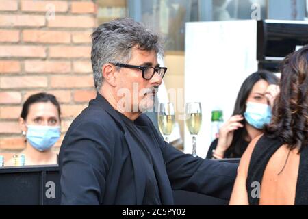 Roma, Manifest degli attrici 'GRIDO PER UN NUOVO RINASCIMENTO' presso gli Studios di Via Tiburtina. Stockfoto