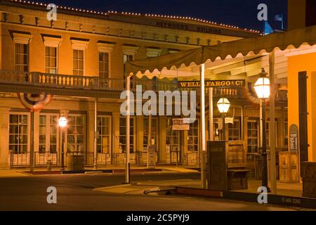 Altstadt von Sacramento, Kalifornien, Vereinigte Staaten Stockfoto