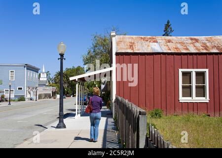 San Juan Bautista, Kalifornien, USA Stockfoto