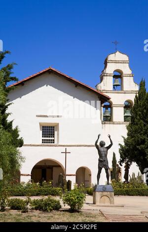 Mission San Juan Bautista, Kalifornien, USA Stockfoto