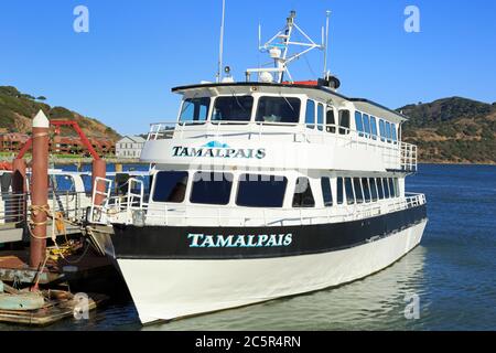 Angel Island Ferry, Tiburon, Marin County, Kalifornien, USA Stockfoto