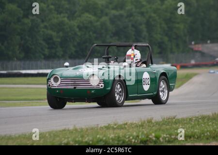 Kastner Cup 2020 auf Mid-Ohio Sports Car Course. Stockfoto