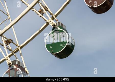 Mitsui Outlet Park Taichung Big Ferris Rad Stockfoto