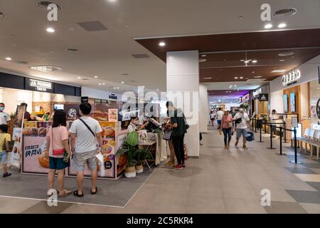 Im Mitsui Outlet Park Taichung Stockfoto