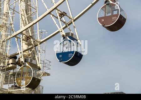 Mitsui Outlet Park Taichung Big Ferris Rad Stockfoto