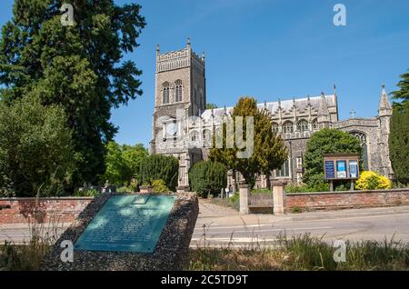 St. Margarets Kirche in Ipswich, Großbritannien Stockfoto