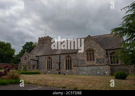 Die Kirche von St Marys in Stoke in Ipswich, Großbritannien Stockfoto