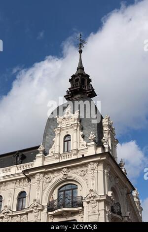 Jugendstil-Gebäude in Riga, Lettland Stockfoto