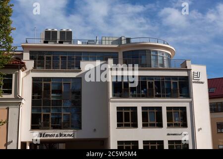 Ernst & Young in Riga, Lettland Stockfoto