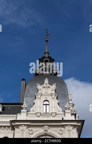 Jugendstil-Gebäude in Riga, Lettland Stockfoto