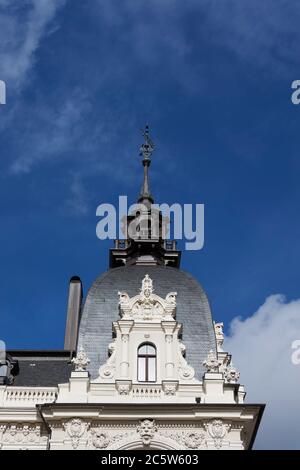 Jugendstil-Gebäude in Riga, Lettland Stockfoto