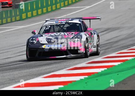 Spielberg, Österreich. Juli 2020. Motorsport: Porsche Mobil 1 Supercup, Spielberg 2020, #32 Philippe Haezebrouck (F, CLRT) zur weltweiten Nutzung Quelle: dpa/Alamy Live News Stockfoto