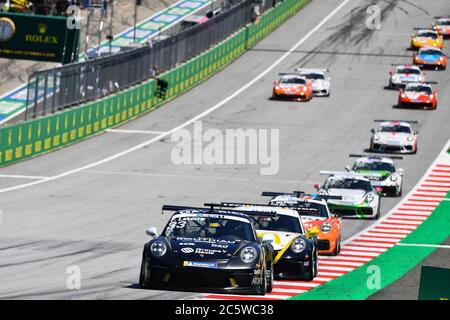 Spielberg, Österreich. Juli 2020. Motorsport: Porsche Mobil 1 Supercup, Spielberg 2020, #33 Florian Latorre (F, CLRT) zur weltweiten Nutzung Quelle: dpa/Alamy Live News Stockfoto