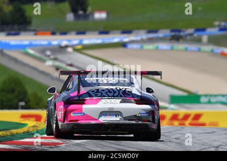 Spielberg, Österreich. Juli 2020. Motorsport: Porsche Mobil 1 Supercup, Spielberg 2020, #32 Philippe Haezebrouck (F, CLRT) zur weltweiten Nutzung Quelle: dpa/Alamy Live News Stockfoto