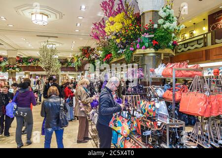 New York, New York City, NYC, Manhattan, Midtown, 34. Street, Macy's, Einzelhandelskette, Herald Square, Kaufhaus, Blumenschau, Shopping Shopper Shop Stockfoto