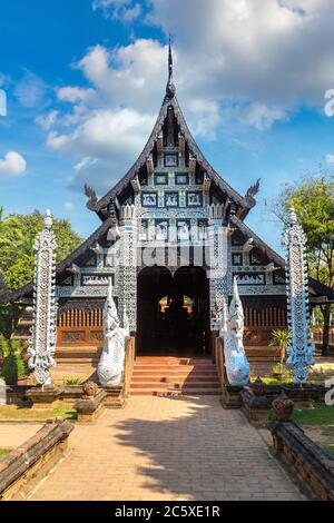 Wat Lok Molee (Wat Lok Moli) - Buddhisten Tempel in Chiang Mai, Thailand an einem Sommertag Stockfoto