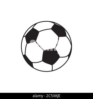 Fußball Symbol Symbol Design Vektor Stock Vektor