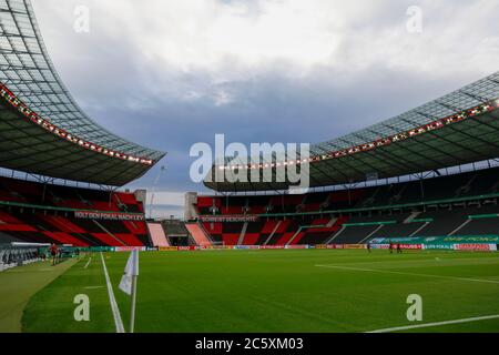 Berlin, 4. Juli 2020, Olympiastadion beim DFB Pokal Finalspiel FC BAYERN MÜNCHEN - BAYER 04 LEVERKUSEN 4-2 in der Saison 2019/2020 , FCB Foto: © Peter Schatz / Alamy Live News / Hans Rauchensteiner/Pool - die DFB-BESTIMMUNGEN VERBIETEN DIE VERWENDUNG VON FOTOGRAFIEN als BILDSEQUENZEN und/oder QUASI-VIDEO - Nationale und internationale Nachrichtenagenturen AUSSCHLIESSLICH für redaktionelle Verwendung Stockfoto