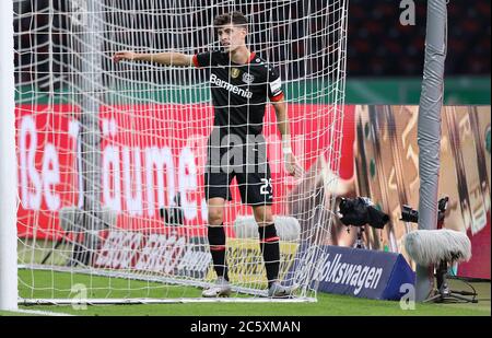 Berlin, Deutschland, 4. Juli 2020, Kai HAVERTZ, LEV 29 traurig beim DFB Pokal Finalspiel FC BAYERN MÜNCHEN - BAYER 04 LEVERKUSEN 4-2 in der Saison 2019/2020 , FCB © Peter Schatz / Alamy Live News / Jürgen Fromme/firoportsphoto/Pool - die DFB-VORSCHRIFTEN VERBIETEN DIE VERWENDUNG VON FOTOGRAFIEN als BILDSEQUENZEN und/oder QUASI-VIDEO - Nationale und internationale Nachrichtenagenturen OUT redaktionelle Verwendung Stockfoto