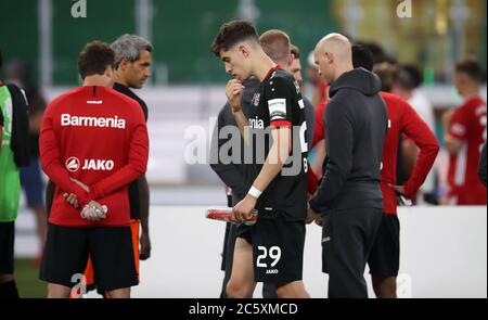 Berlin, Deutschland, 4. Juli 2020, Kai HAVERTZ, LEV 29 traurig beim DFB Pokal Finalspiel FC BAYERN MÜNCHEN - BAYER 04 LEVERKUSEN 4-2 in der Saison 2019/2020 , FCB © Peter Schatz / Alamy Live News / Jürgen Fromme/firoportsphoto/Pool - die DFB-VORSCHRIFTEN VERBIETEN DIE VERWENDUNG VON FOTOGRAFIEN als BILDSEQUENZEN und/oder QUASI-VIDEO - Nationale und internationale Nachrichtenagenturen OUT redaktionelle Verwendung Stockfoto