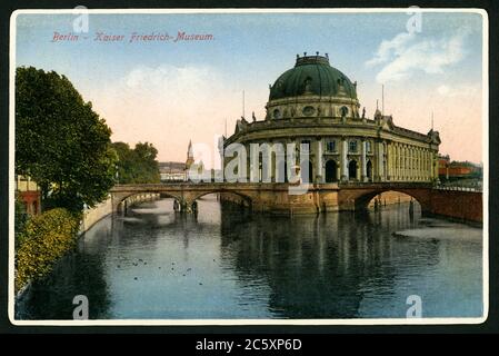 Europa, Deutschland, Berlin, Bode-Museum, Postkarte, veröffentlicht am 08. 03. 1927 , Verlagsinformation : Serie Radio J. W. B. Nr. 113 . / Europa, Deutschland, Berlin, Bode Museum, Postkarte, gesendet 08. 03. 1927, Verlagsinformation : Reihe Radio J. W. B. Nr. 113 . Stockfoto