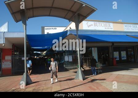 Inala Plaza, Inala, Brisbane, Queensland, Australien. Stockfoto