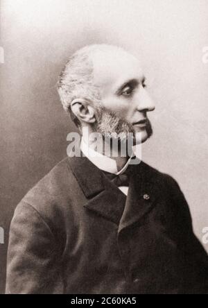 Felix Jules Meline (1838 – 1925) war französischer Staatsmann, von 1896 bis 1898 Premierminister. Stockfoto