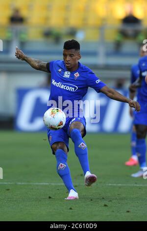 Dalbert Henrique Chagas Estevao (Fiorentina) während des italienischen 'Serie A'-Spiels zwischen Parma 1-2 Fiorentina im Ennio Tardini-Stadion am 05. Juli 2020 in Parma, Italien. Quelle: Maurizio Borsari/AFLO/Alamy Live News Stockfoto