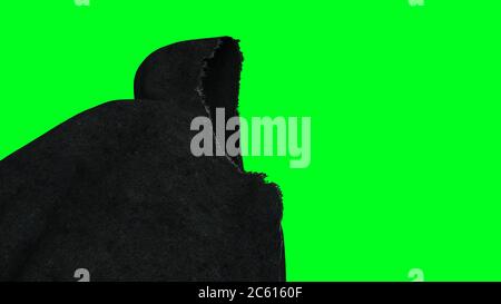 Gruselige Angst Geist Animation. realistisches 3D-Rendering. Stockfoto
