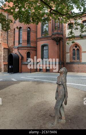 Das Europäische Hansemuseum in Lübeck zeigt die Geschichte der Hanse. Das Museum wurde im Mai 2015 eröffnet. Stockfoto