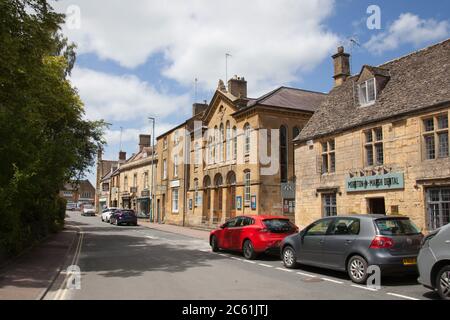 Ansichten von Moreton in Marsh, Gloucestershire in Großbritannien Stockfoto