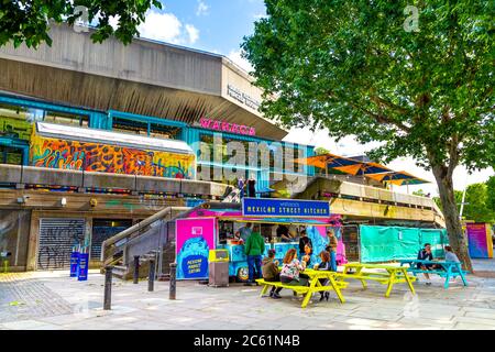 Wahaca Restaurant im Southbank Centre, Southbank, London, Großbritannien Stockfoto