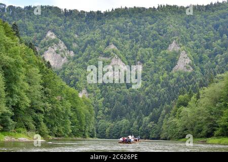 Dunajec, Weichsel, Polen, Europa Stockfoto