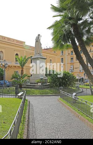 Sorrento, Italien - 24. Juni 2014: Sant Antoninus Abbate Monument Landmark at Park in Sorrento, Italien. Stockfoto