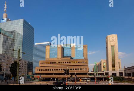 Brüssel-Nord Bahnhof, Brüssel, Belgien, Europa Stockfoto