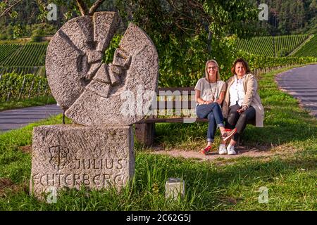 Weingut Hans Wiersching in Iphofen, Deutschland Stockfoto