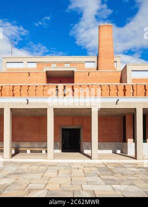Das Museum der byzantinischen Kultur ist ein Museum im Zentrum von Thessaloniki, Zentralmakedonien in Griechenland Stockfoto