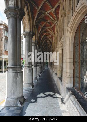 Stadtzentrum von Mechelen Belgien 2 Juli 2020 Stockfoto