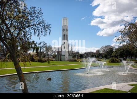 Palmerston North, Neuseeland - Sep 03 2014: Palmerston North City Square. Stockfoto