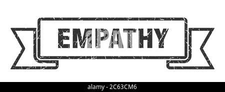 Empathie Band. Empathie Grunge Band Zeichen. Empathie Banner Stock Vektor