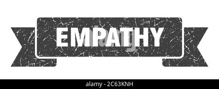 Empathie Band. Empathie Grunge Band Zeichen. Empathie Banner Stock Vektor