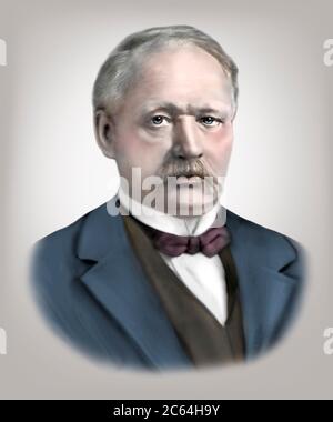 Svante August Arrhenius 1859-1927 Schwedischer Wissenschaftler Stockfoto