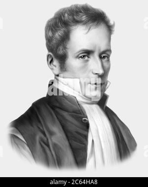 Rene Theophile Hyacinthe Laennec 1781-1826 Französischer Arzt Musikinstrumentenbauer Stockfoto