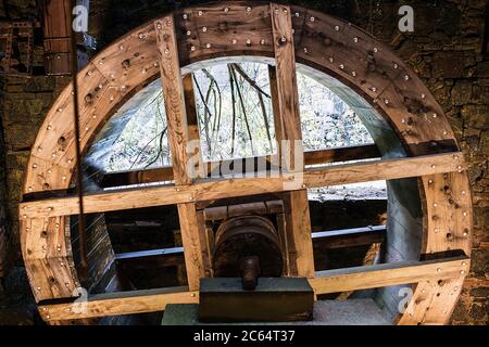 Italien, Lombardei, Val Trompia, Tavernole, Il Forno di Tavernole Museum Stockfoto