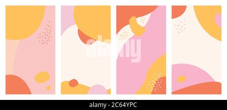 Abstrakte Hintergrunddesign-Vorlagen Stock Vektor