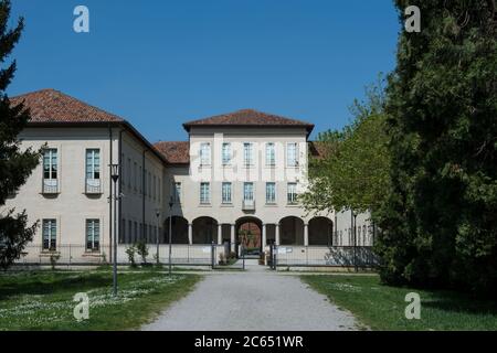 Italien, Lombardei, Mailand, Quarto Oggiaro, Villa Scheibler Stockfoto