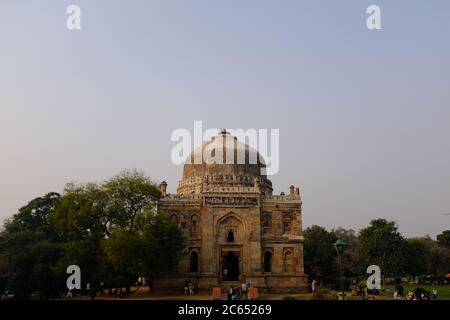 Shish Gumbad in Lodhi Gardens, Neu Delhi, Indien Stockfoto