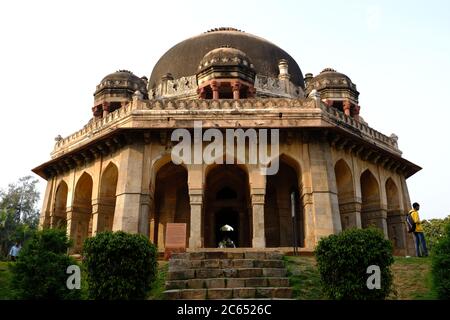 Das Grab von Muhammad Shah Sayyid befindet sich im Lodhi Garden, Delhi Stockfoto