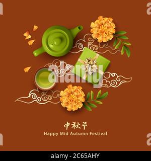 Mid Autumn Festival Stock Vektor